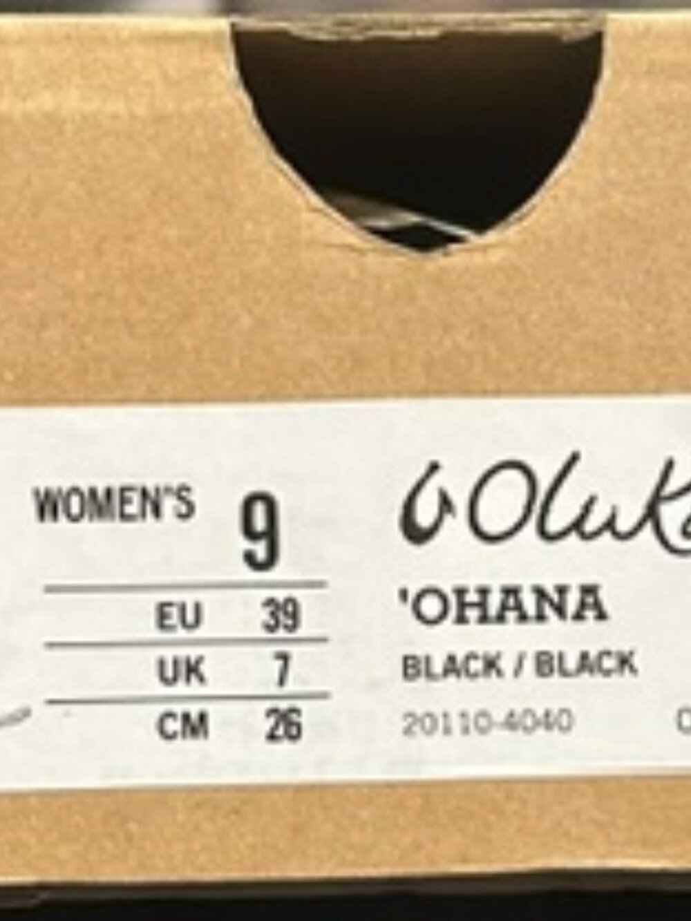 OLUKAI Women's Black/Black 'Ohana Sandal 9 B(M) - Picture 5 of 6